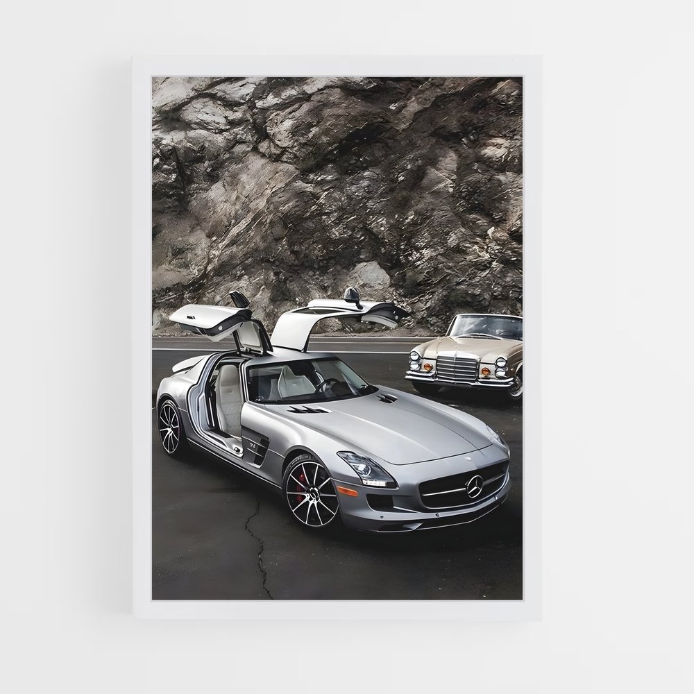 Poster SLS Powerhouse – affiche Mercedes (vue 3)